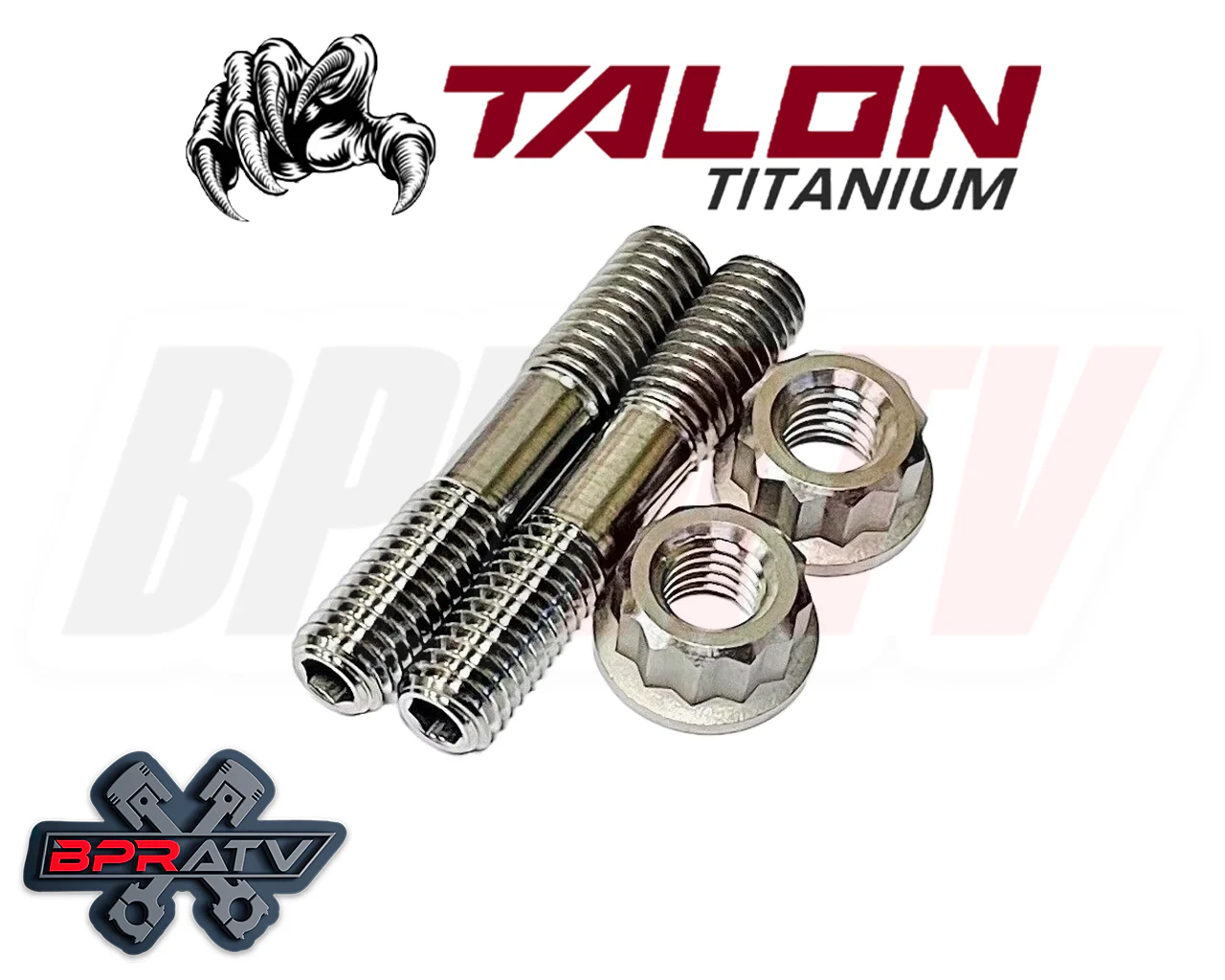 KX450SR KX 450SR TITANIUM Head Pipe Exhaust Studs Kit Bolts Nuts Exhaust Gaskets - Image 9