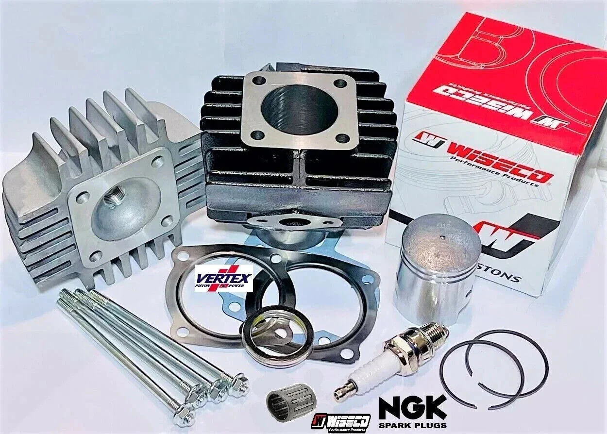 LT50 LT 50 Quad Racer 41mm Stock Bore Cylinder Wiseco Piston Top End Rebuild Kit - Image 5
