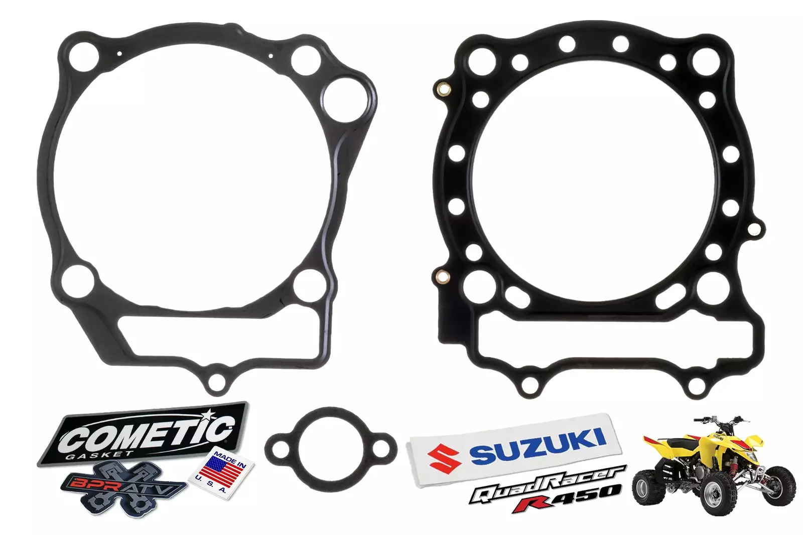 LTR450 LTR 450 LT-R450 95.5mm Stock OEM Bore Cylinder Piston Top End Rebuild Kit - Image 10