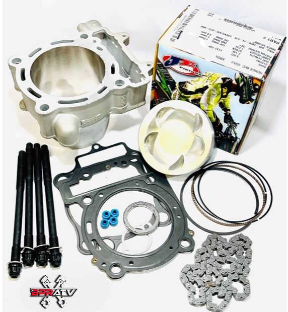 LTR450 LTR 450 Top End Rebuild Kit Stock Bore 95.5 Replacement Cylinder Assembly - Image 4