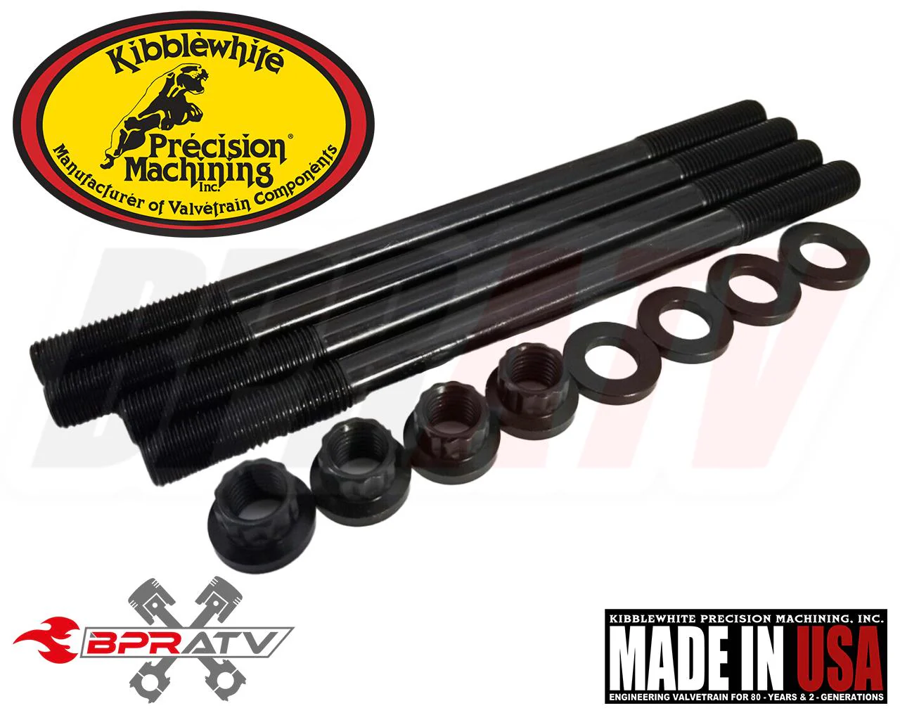 LTZ400 DRZ400 KFX400 Kibblewhite Head Stud Kit Heavy Duty Cylinder Bolts Upgrade - Image 13