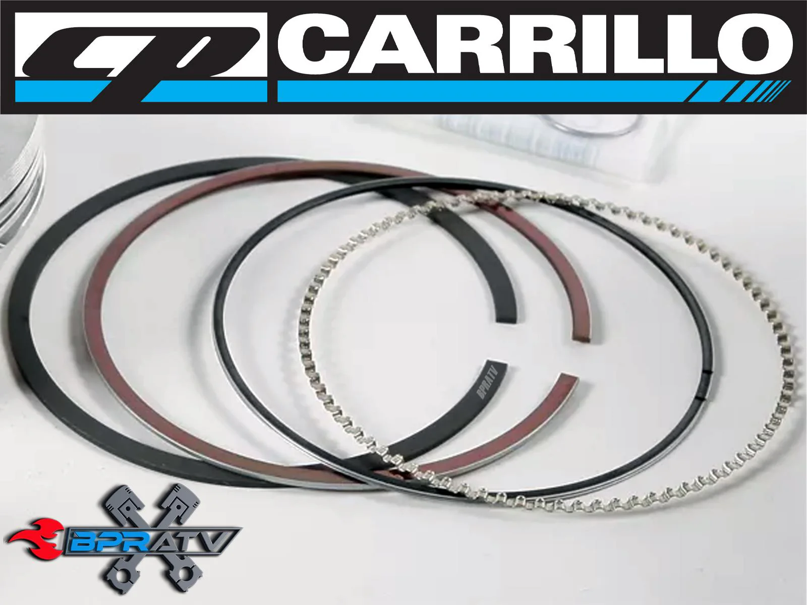 LTZ400 LTZ 400 DRZ400 DRZ 400 94mm Big Bore CP Piston Rings Only Cometic Gasket - Image 3