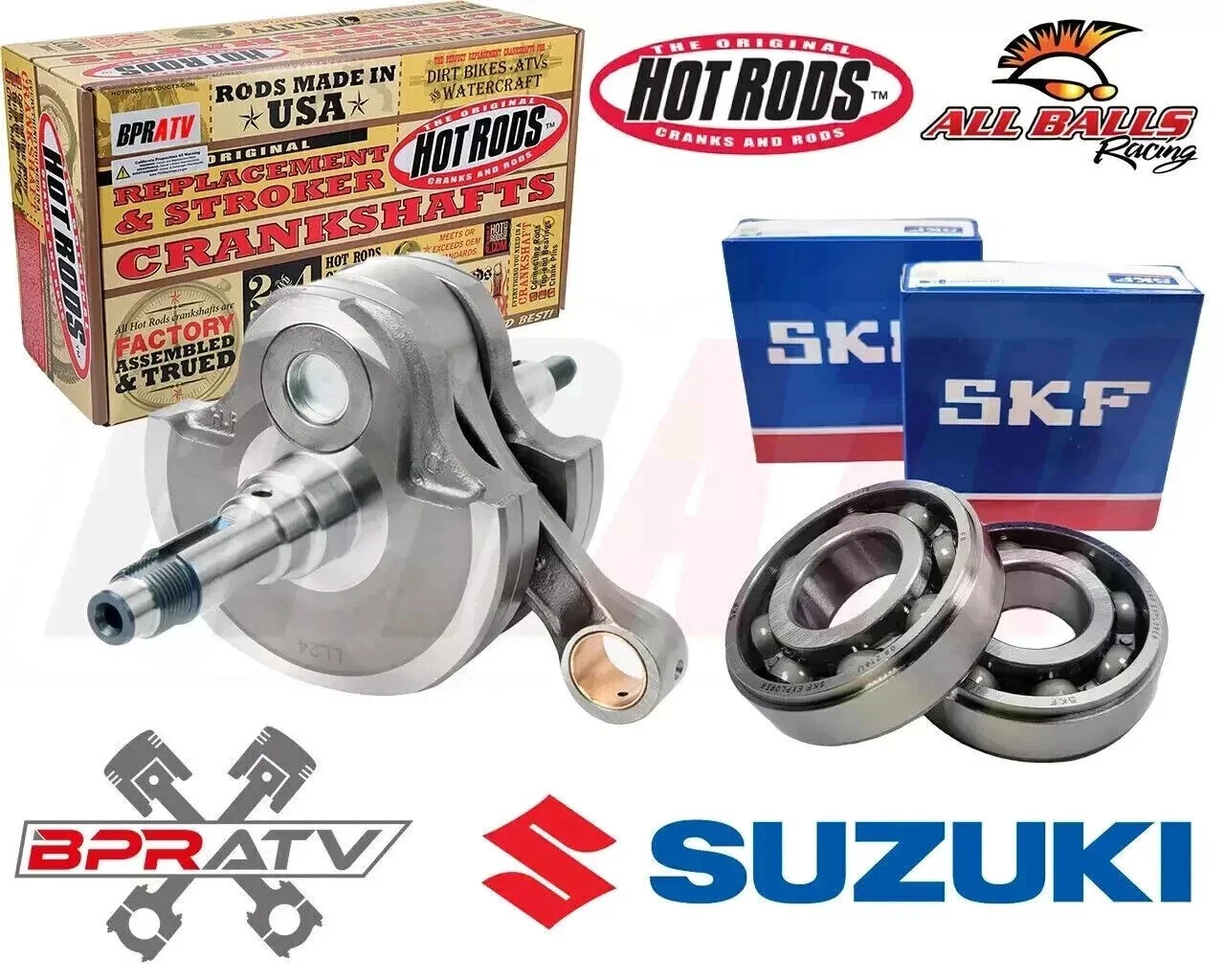 LTZ400 LTZ 400 LT-Z400 Complete Rebuilt Engine Motor Rebuild Top Bottom End Kit - Image 8