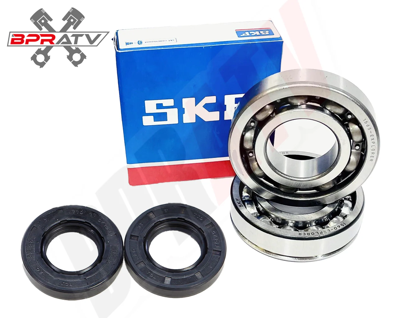 LTZ400 LTZ 400 Z400 Bottom End Bearings Complete Engine Motor Bearing + Seal Kit - Image 8