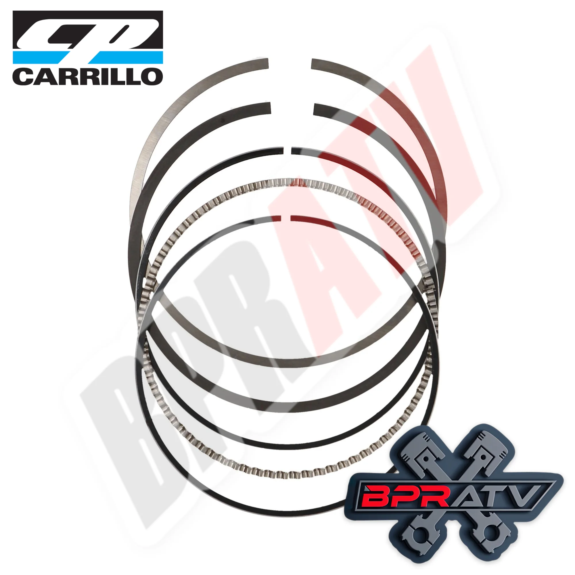 LTZ400 LTZ DRZ 400 Z400 94 mil 434cc CP Piston Rings Ring Set Only M3003 KFX DRZ - Image 3