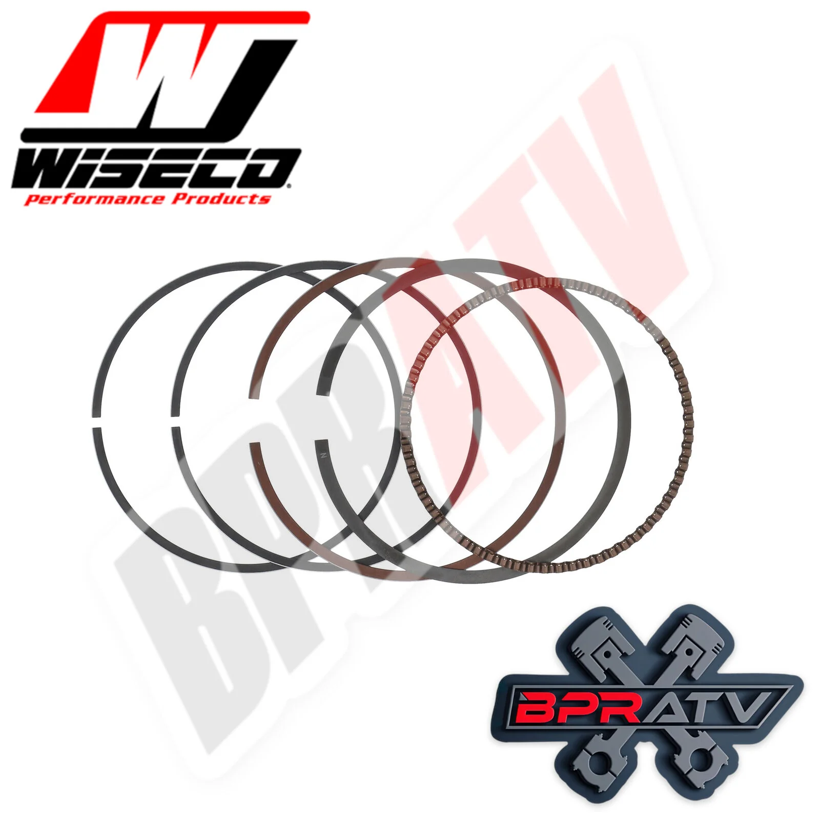 LTZ400 LTZ 400 DRZ Z400 Stock Bore Cylinder Piston Complete Top End Rebuild Kit - Image 7