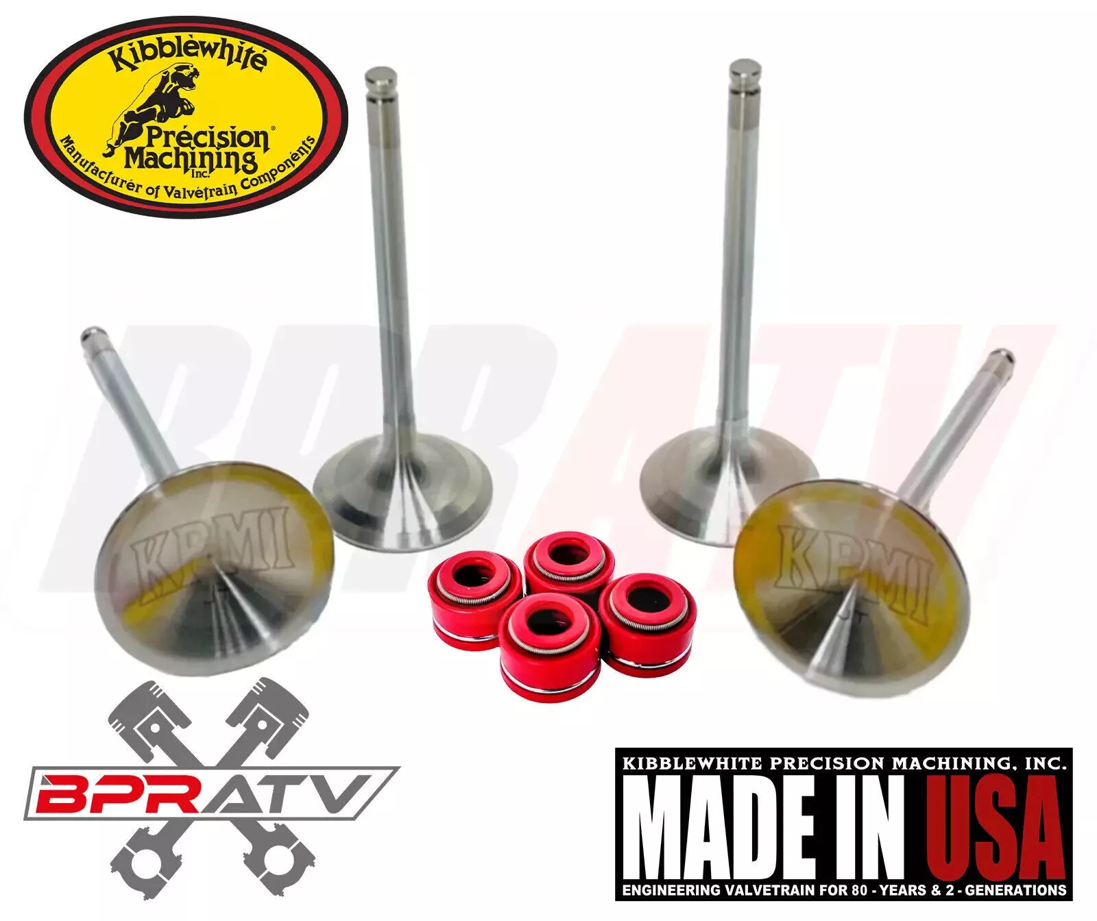 LTZ400 LTZ KFX 400 Z400 Kibblewhite Valves Stock Intake Exhaust Valve Stem Seals - Image 2