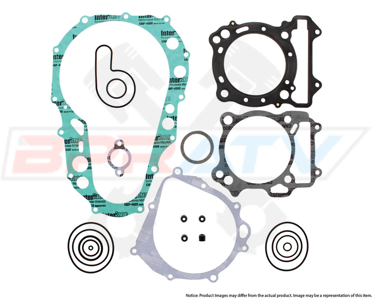 LTZ400 Z-400 Big Bore 94mm Gasket Kit Cometic Head Viton OEM Replacement Set USA - Image 9