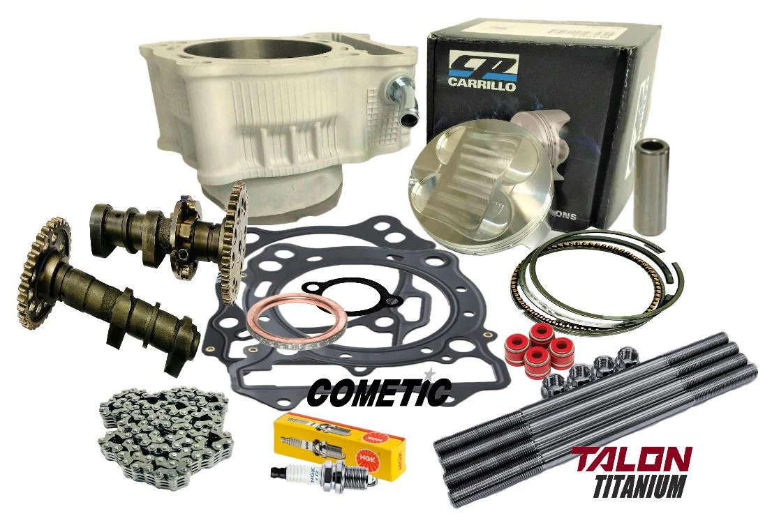LTZ400 Z400 94mm +4 Big Bore Kit 434cc Cylinder Piston Camshafts Top End Rebuild