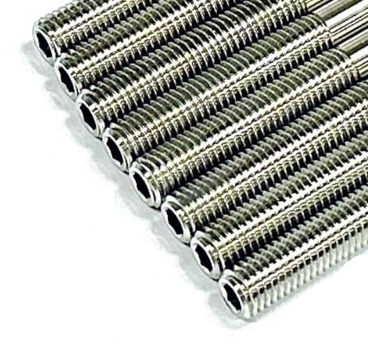 Maverick 1000 MAX Sport Cylinder Head Studs TITANIUM Head Stud 12 pt Nut Kit Set - Image 4