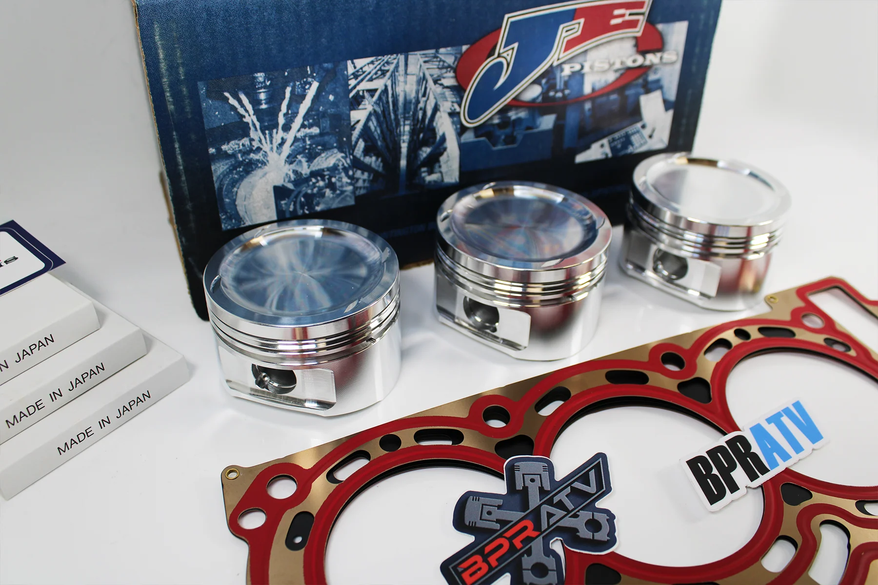 Maverick X3 Turbo JE Forged Piston Kit 74mm 9.5:1 Stock Bore Fits '17-25 Models - Image 13