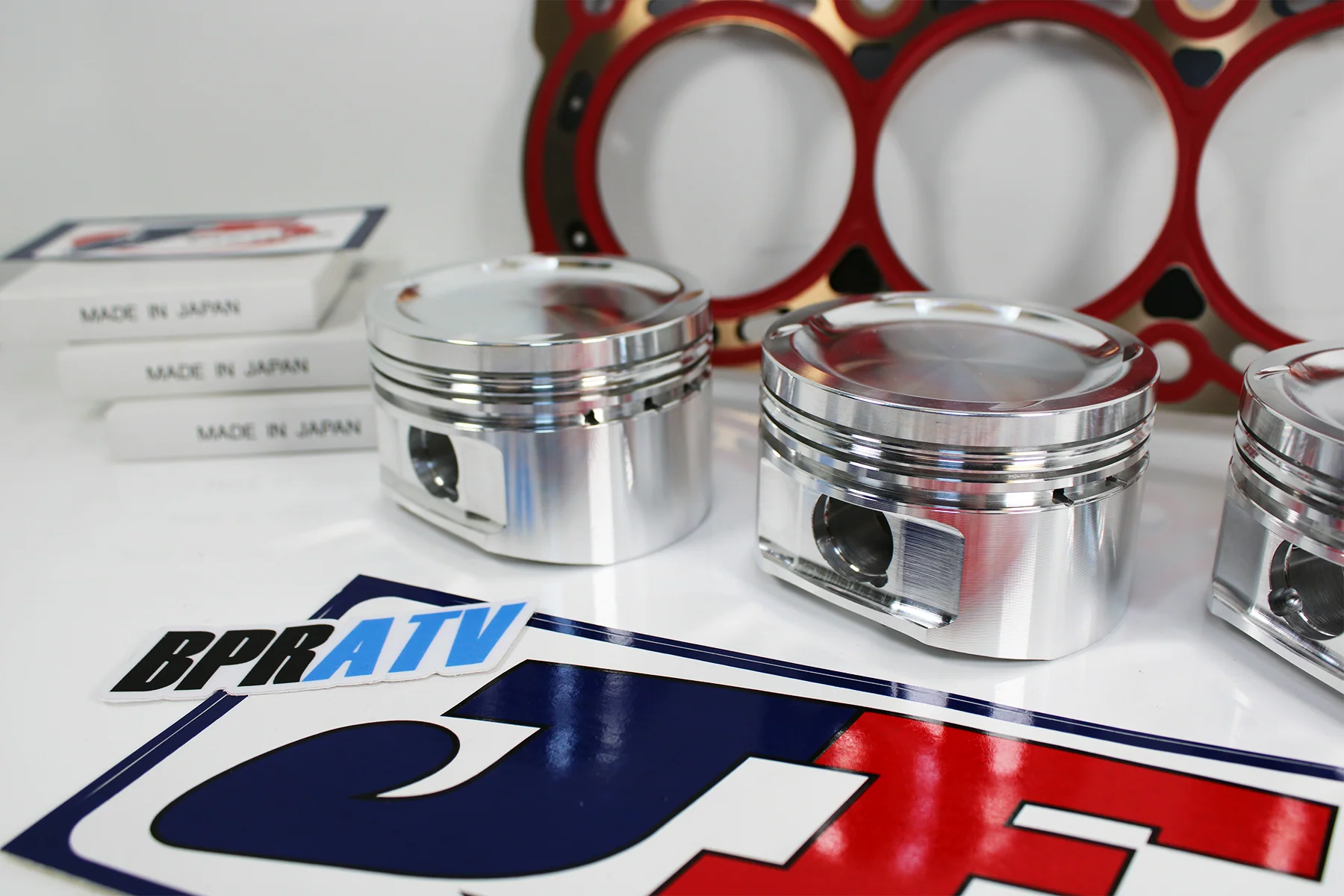 Maverick X3 Turbo JE Forged Piston Kit 74mm 9.5:1 Stock Bore Fits '17-25 Models - Image 7