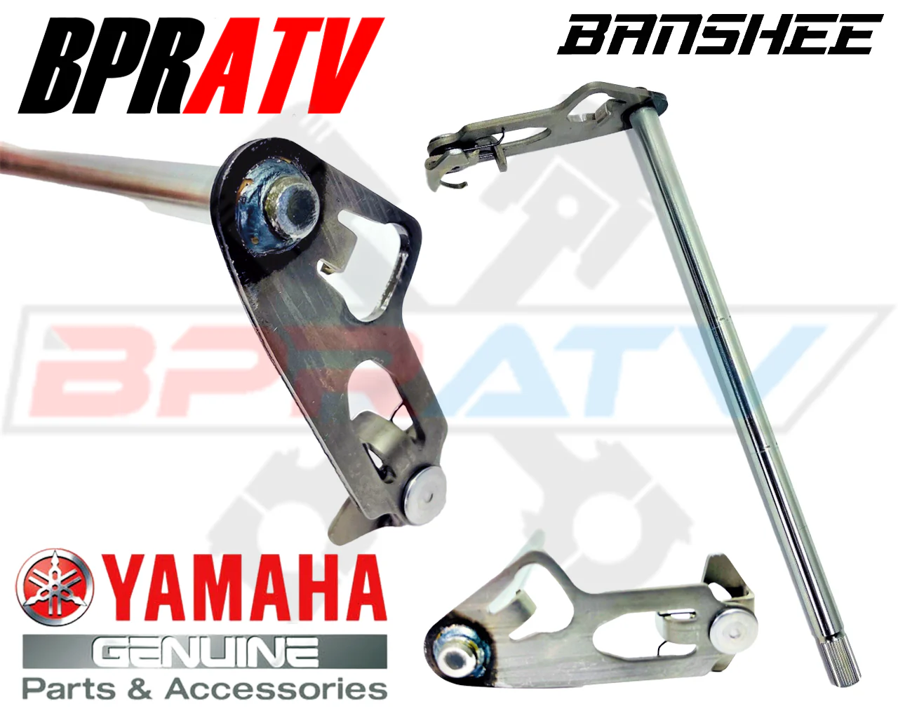 Yamaha Banshee OEM Shift Shaft MOD 2GU-18101-00-00 Modified Shifter Shaft Assy - Image 4