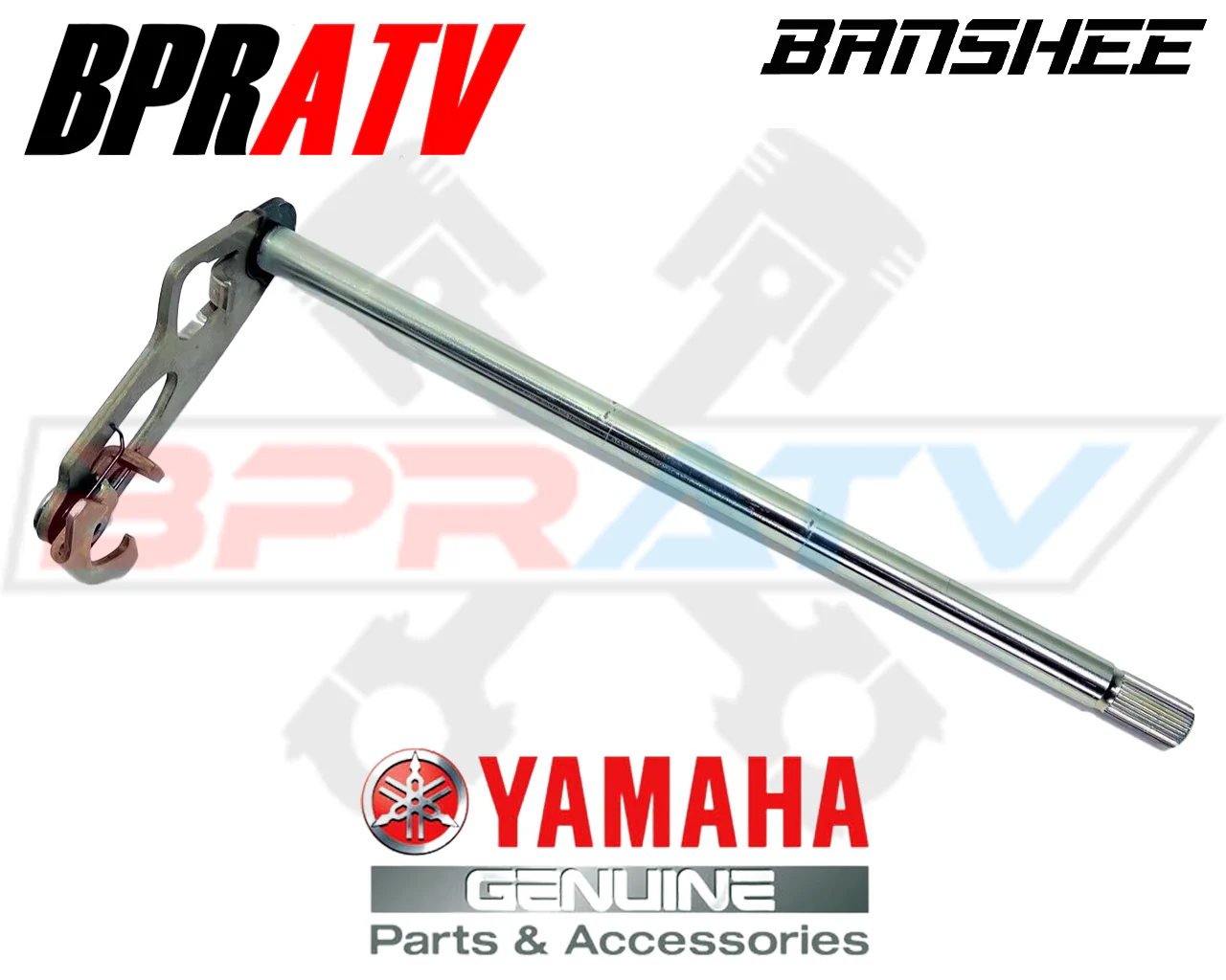 Yamaha Banshee OEM Shift Shaft MOD 2GU-18101-00-00 Modified Shifter Shaft Assy - Image 5
