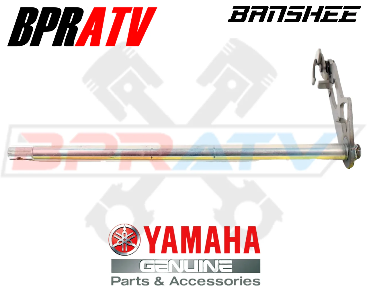 Yamaha Banshee OEM Shift Shaft MOD 2GU-18101-00-00 Modified Shifter Shaft Assy - Image 6