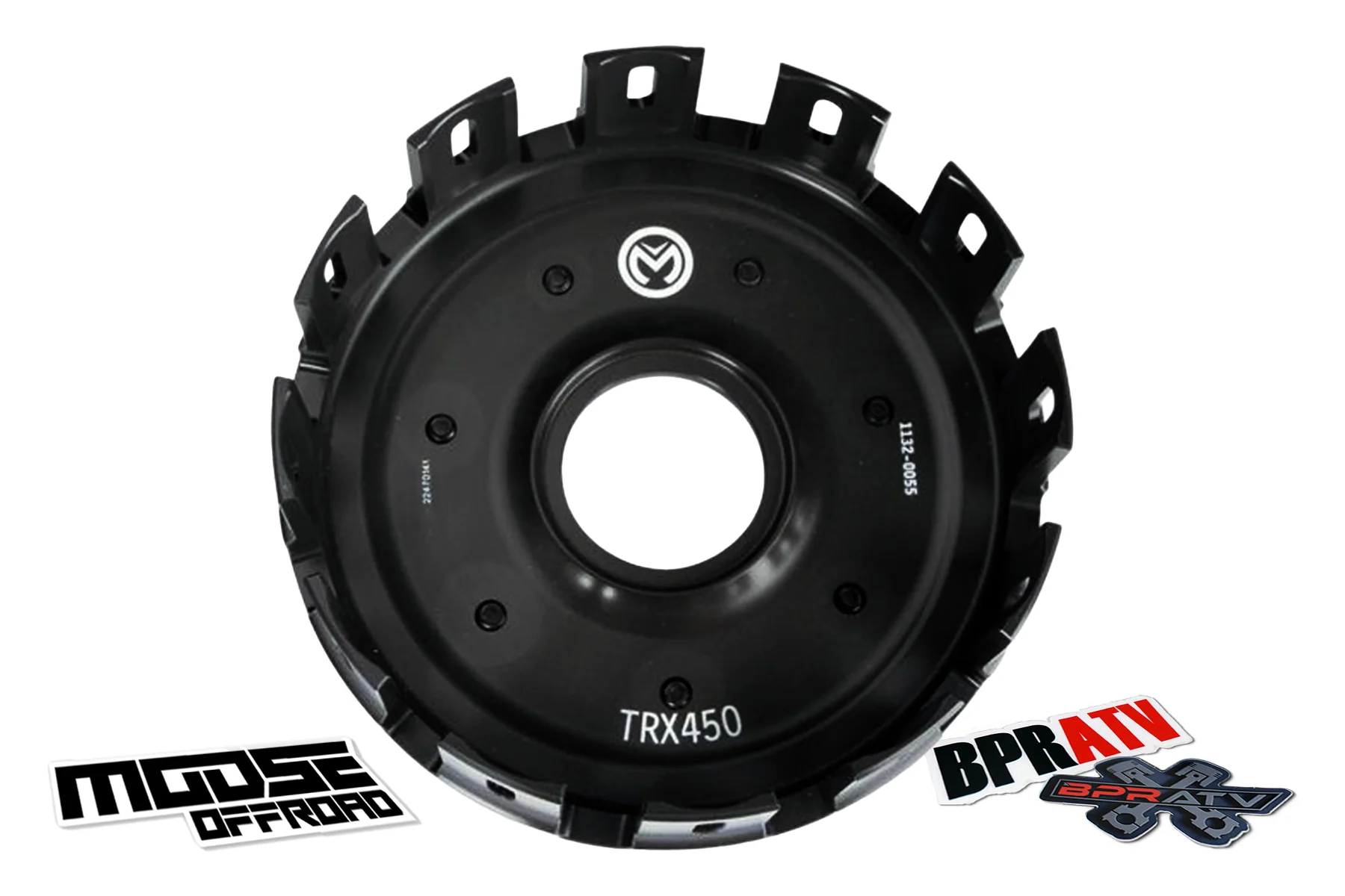 Moose Racing CNC Billet Clutch Basket Heavy Duty Clutch Kit Honda TRX450R 450ER - Image 2