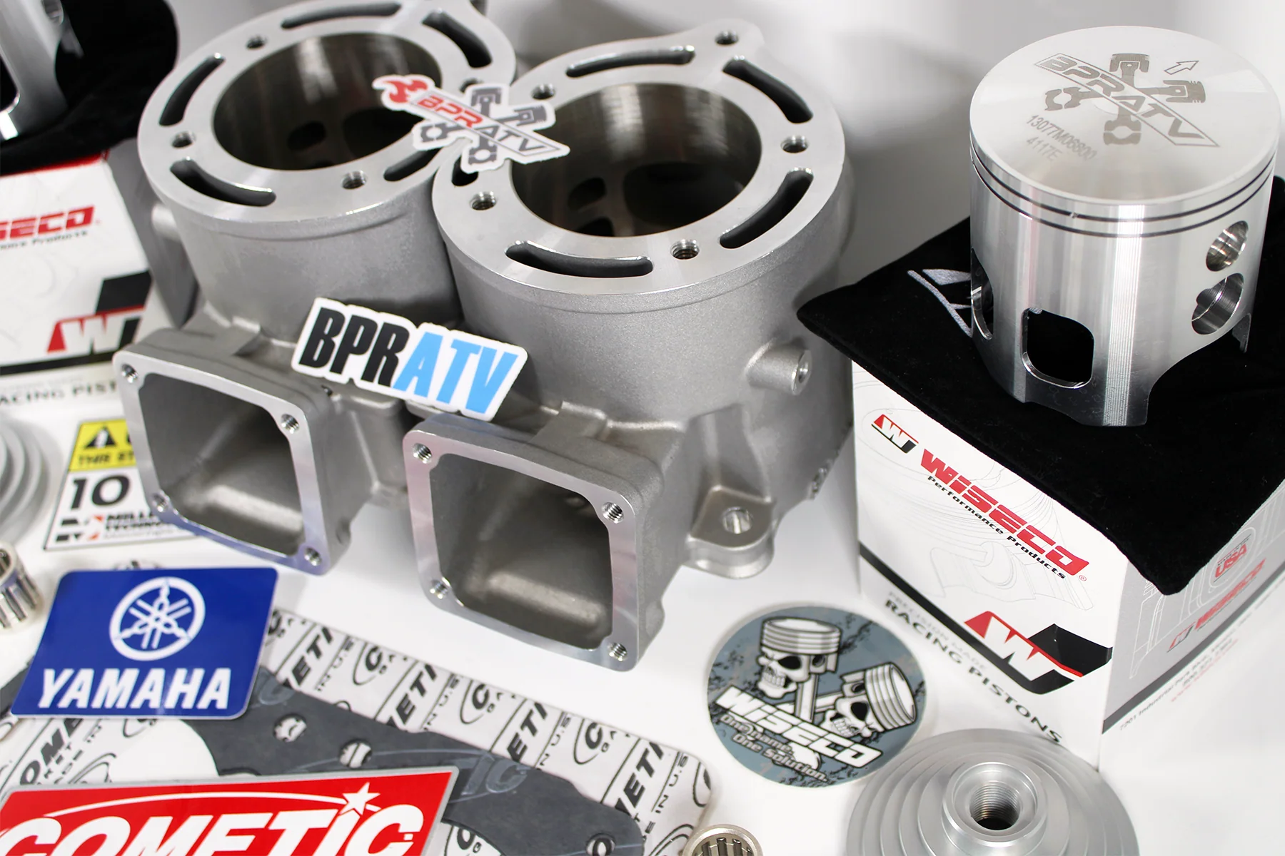 New BPRATV Banshee 421cc 68mm Nikasil Cylinder Kit Athena-Style Dune Play Ported - Image 20