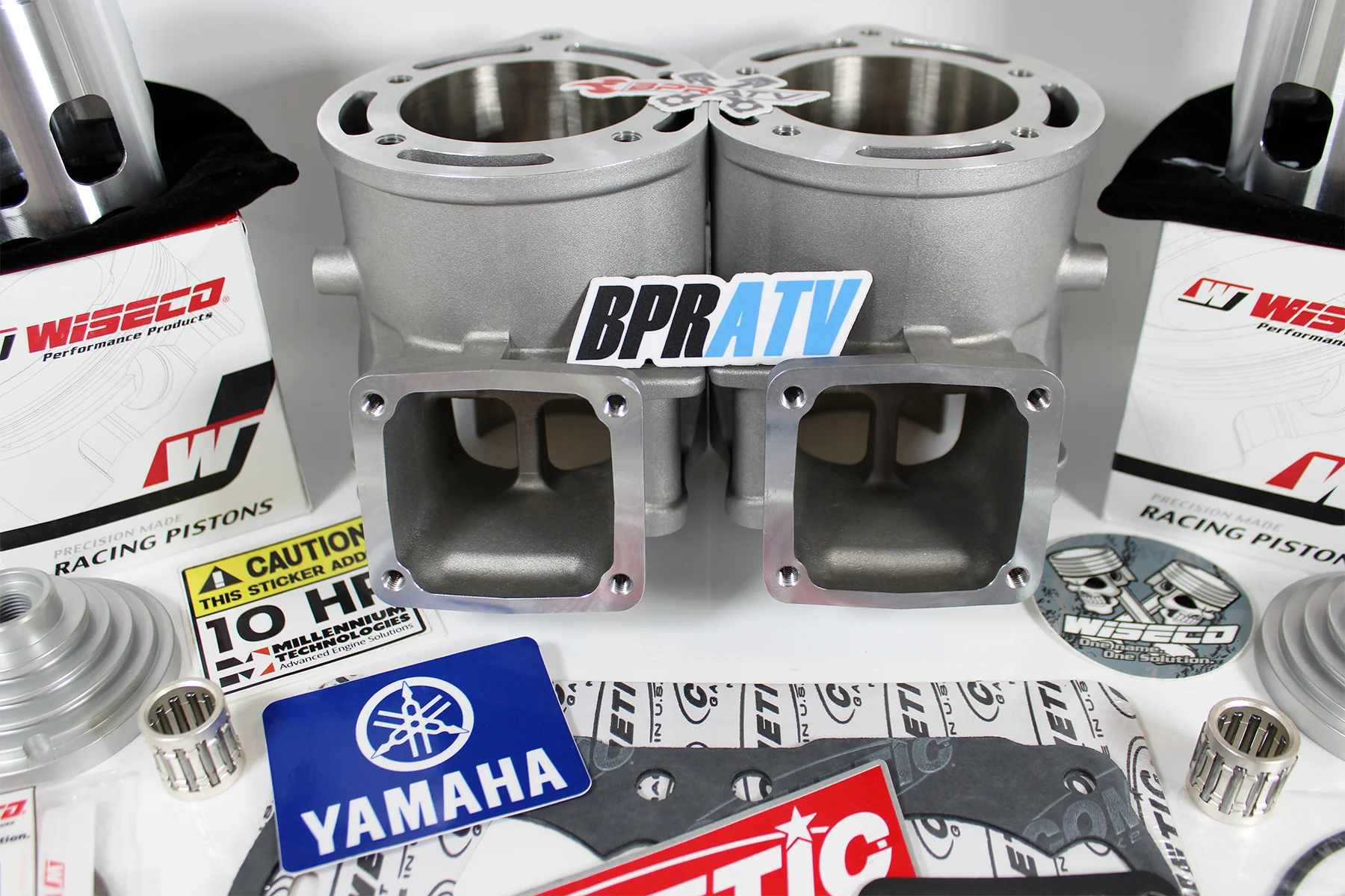 New BPRATV Banshee 421cc 68mm Nikasil Cylinder Kit Athena-Style Dune Play Ported - Image 4