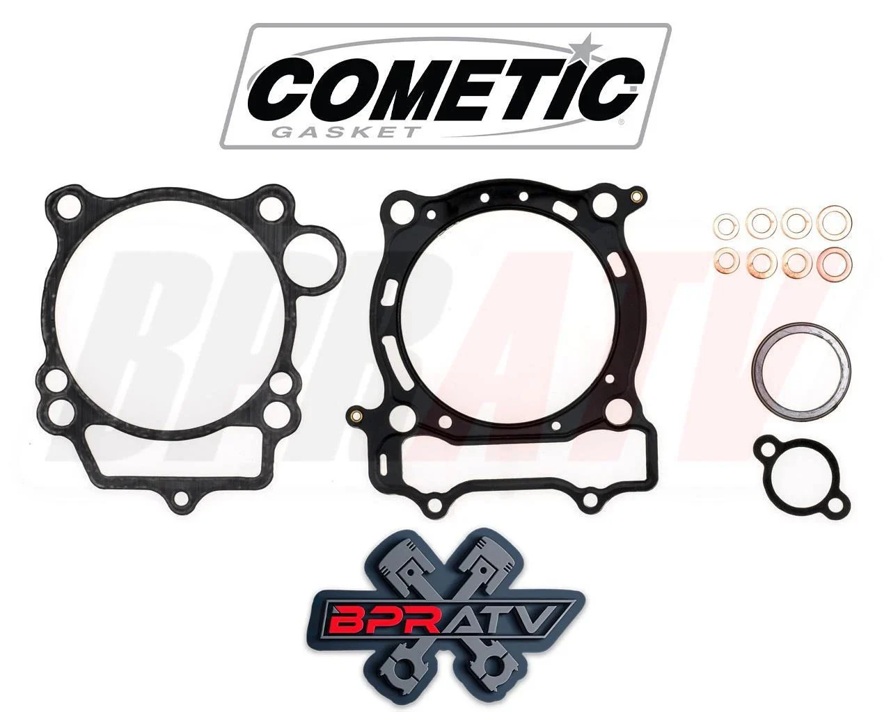 New Cometic Gasket Kit Yamaha YFZ450R YFZ450X Big Bore 98mm 99mm MLS Made in USA - Image 11