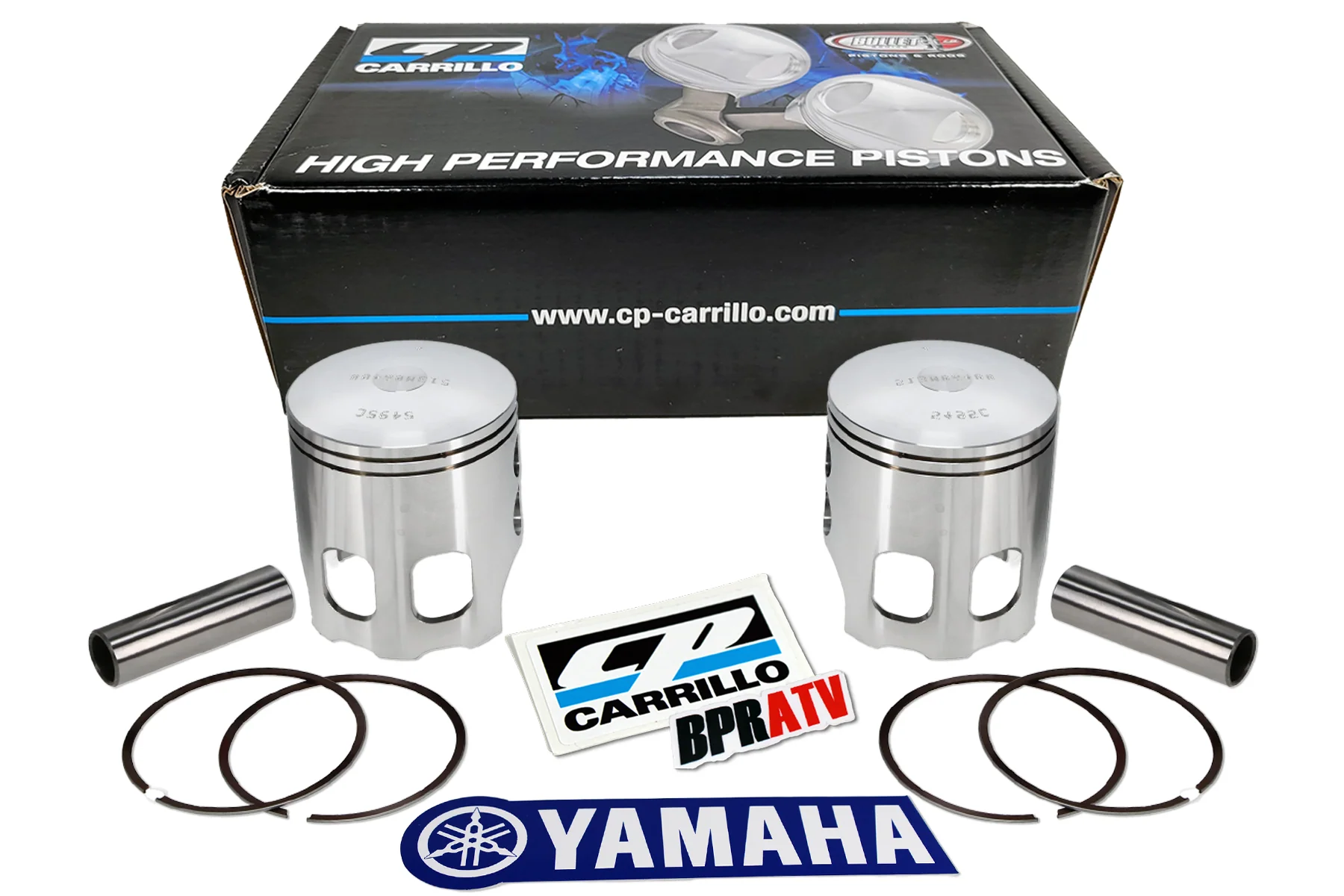 New CP Carrillo 68mm Overbore CP Piston Kit Blaster 200 Gaskets Bearing NGK Plug - Image 20
