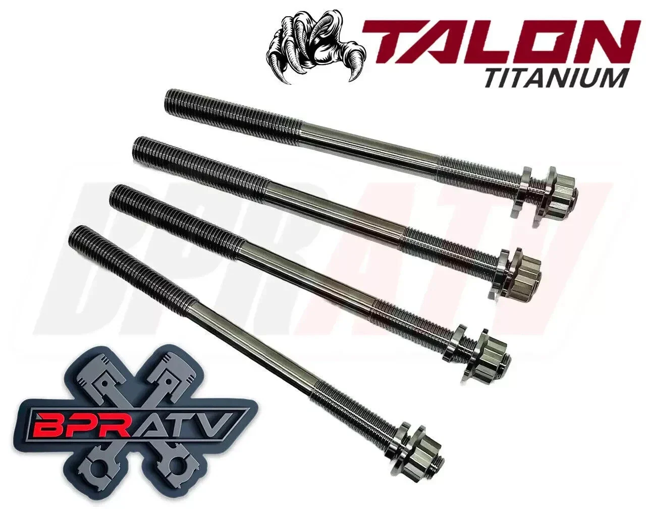 NEW Honda CRF450R 09 10 11 12 13 14 15 16 Titanium Head Stud Kit Heavy Duty Bolt - Image 8