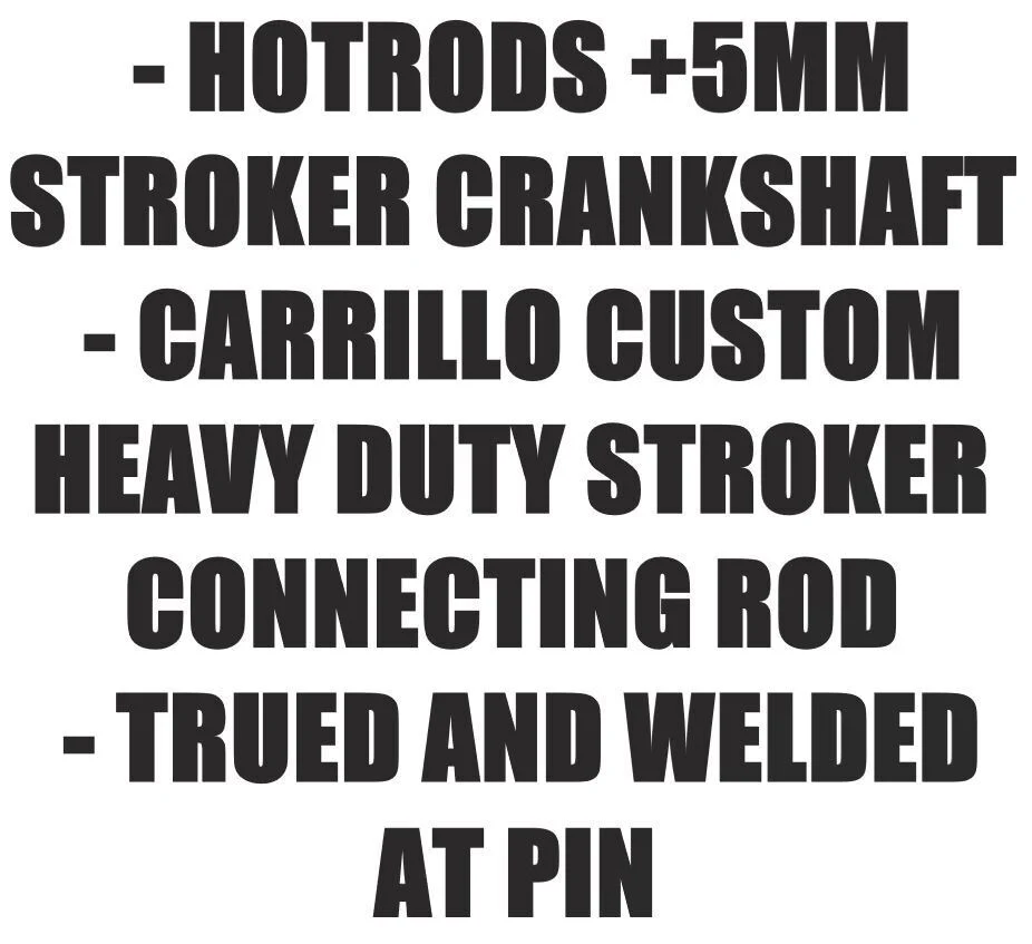 New Raptor 700 +5mm Stroker Crankshaft CP-Carrillo Rod Hot Rods Assembly BPRATV - Image 5