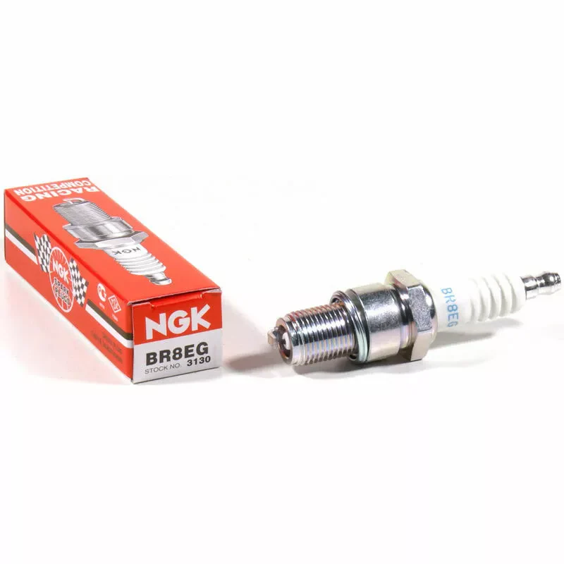 NGK BR8EG RACING Spark Plugs Suzuki RM250 RMZ 250 Kawasaki KX500 JAPAN Set of 2 - Image 11