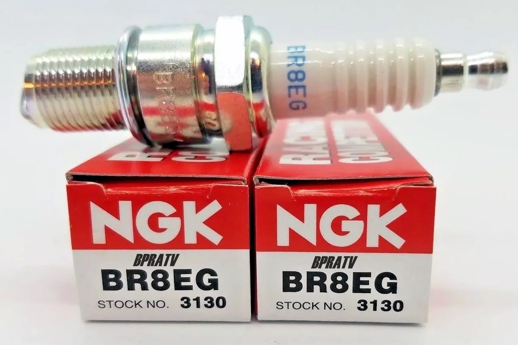 NGK BR8EG RACING Spark Plugs Suzuki RM250 RMZ 250 Kawasaki KX500 JAPAN Set of 2 - Image 8