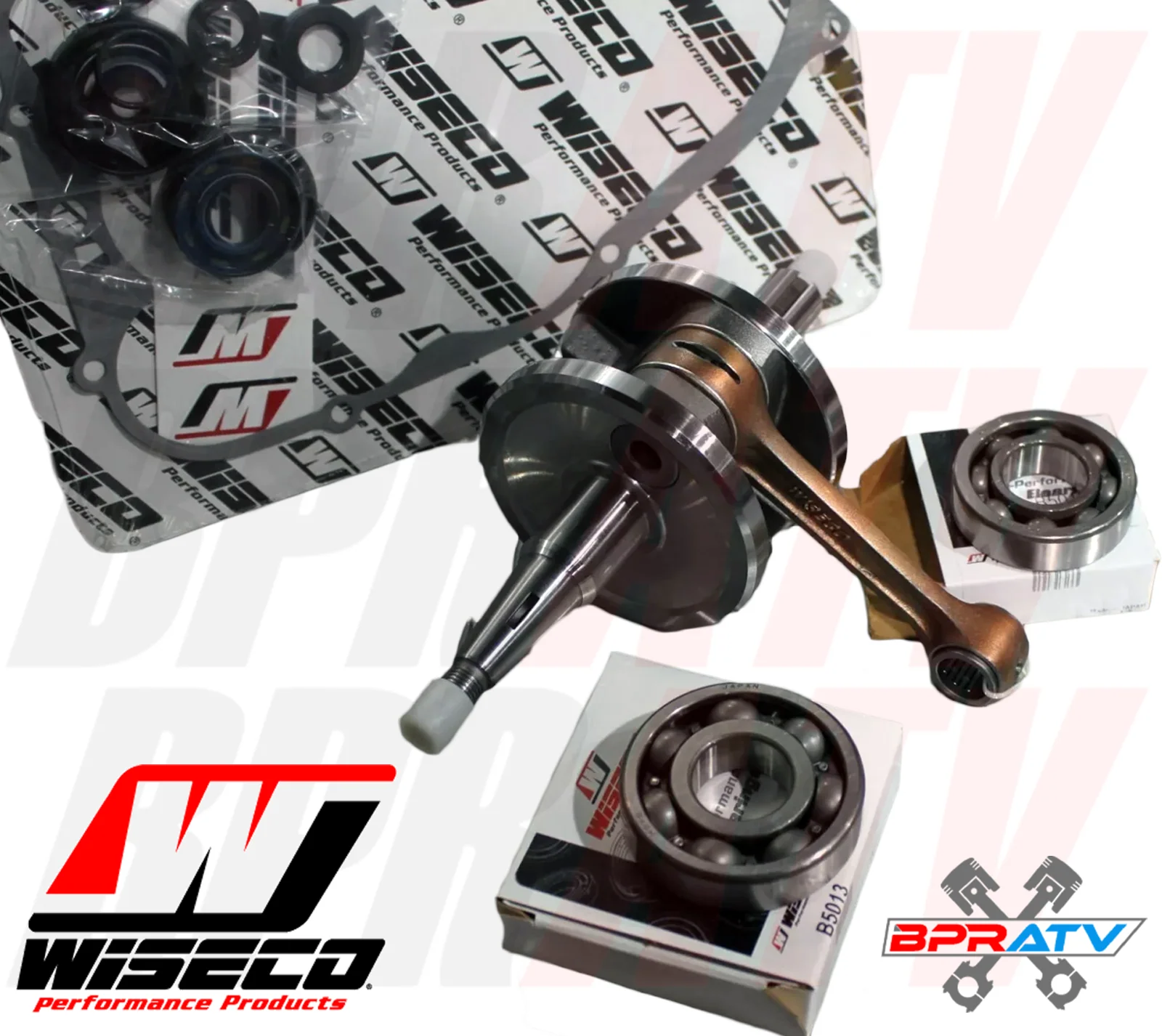 High Performance Athena Cylinder Wiseco Crank Engine Kit Kawasaki KX65 2006–2026 - Image 16