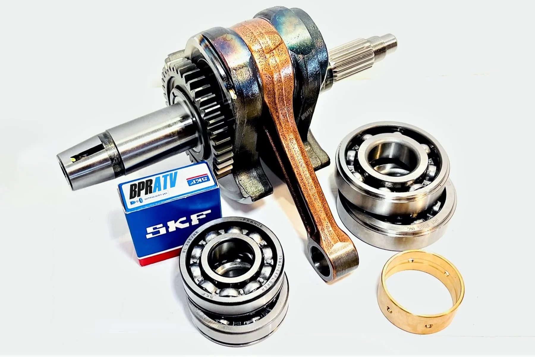 Polaris 570 Hot Rods Crankshaft SKF Main Bearings & Bushing Replaces OEM 2206356 - Image 13