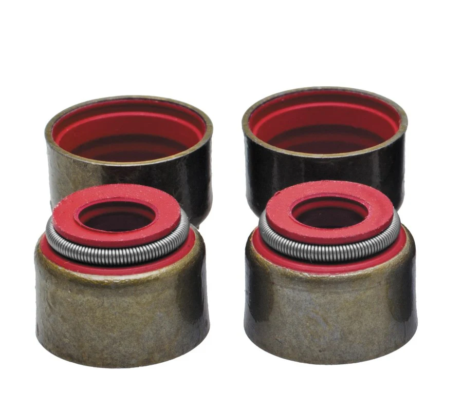 Polaris Outlaw 500 Kibblewhite Head Intake Exhaust Valve Guides RED Viton Seals - Image 17