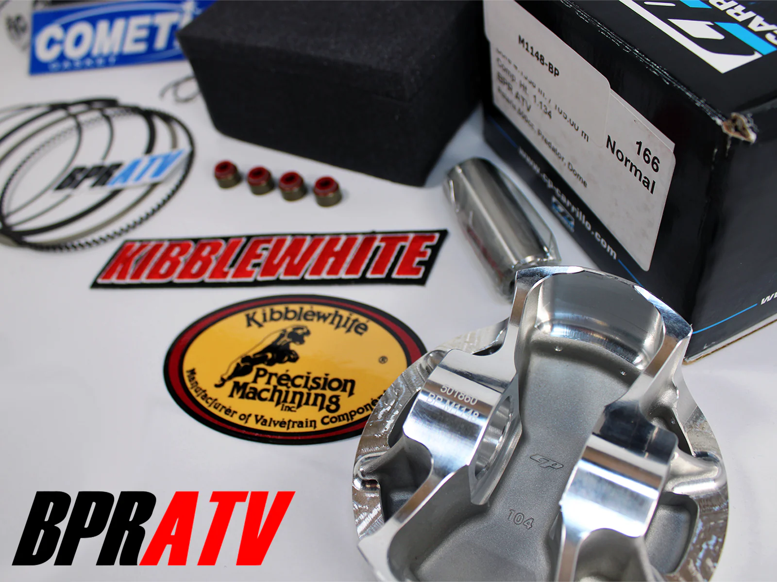 Polaris Outlaw Predator 500 105mm CP Piston Cometic Gasket Kit Kibblewhite Seals - Image 10