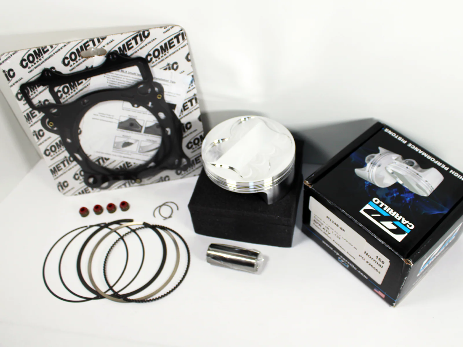 Polaris Outlaw Predator 500 105mm CP Piston Cometic Gasket Kit Kibblewhite Seals - Image 3