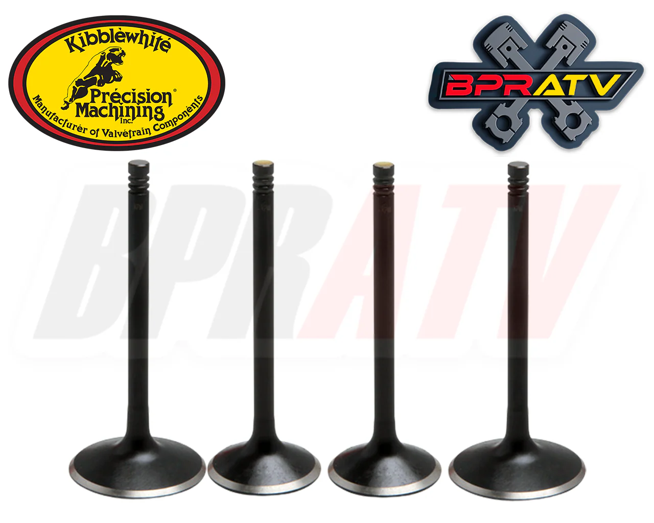Polaris Predator 500 Kibblewhite Head Intake Exhaust Valves RED Seals 2003-2007 - Image 8