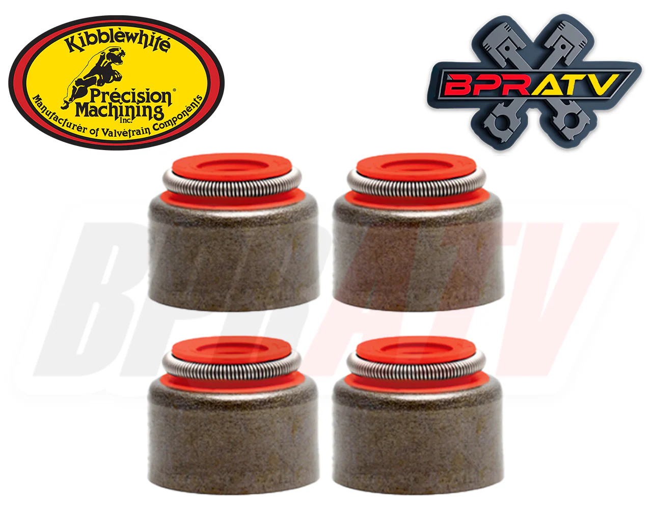 Polaris Predator 500 Kibblewhite Intake & Exhaust Valves Seals Titanium Springs - Image 10