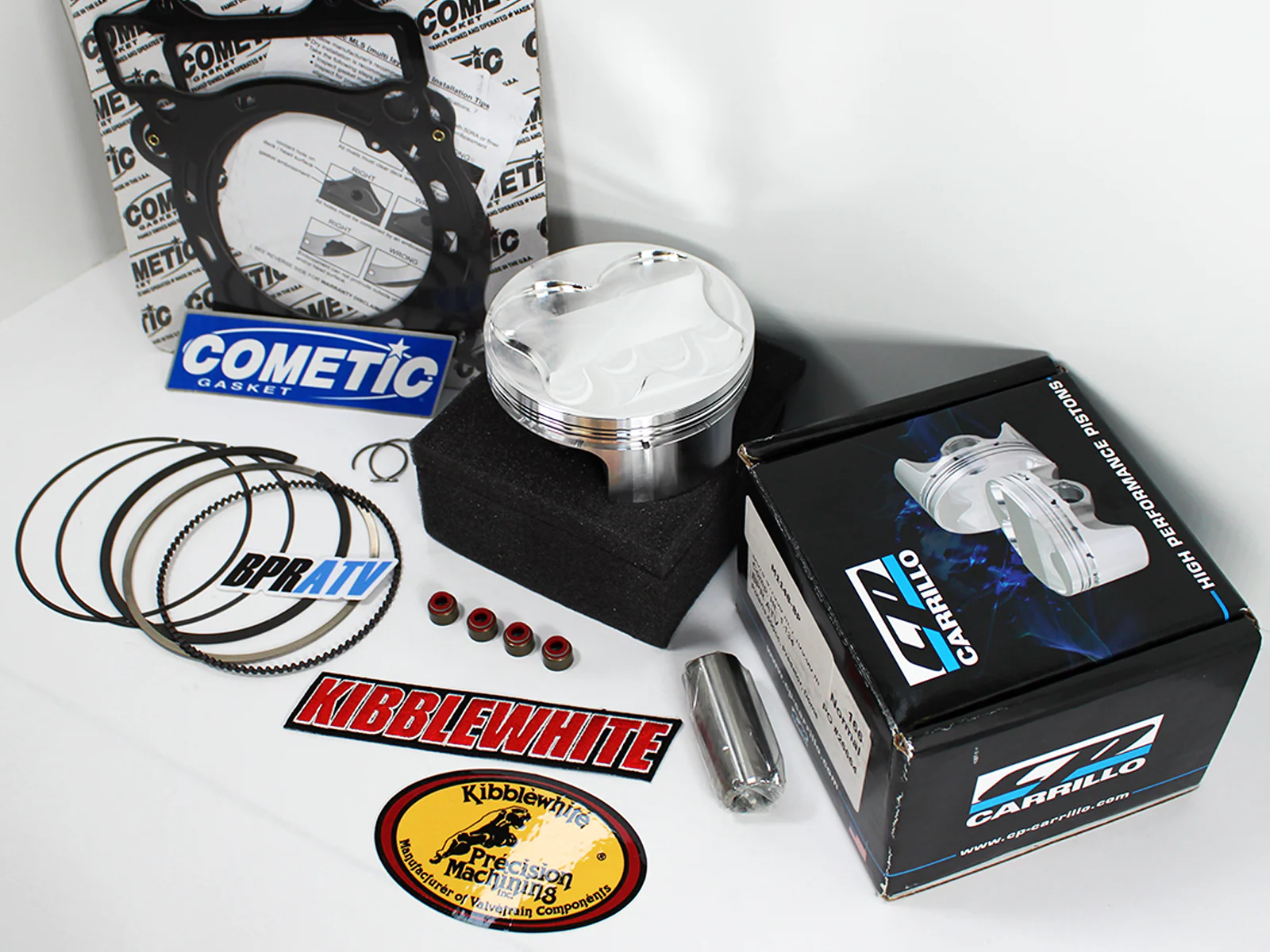 Polaris Predator Outlaw 500 105mm CP Piston Cometic Gasket Kit Kibblewhite Seals - Image 6