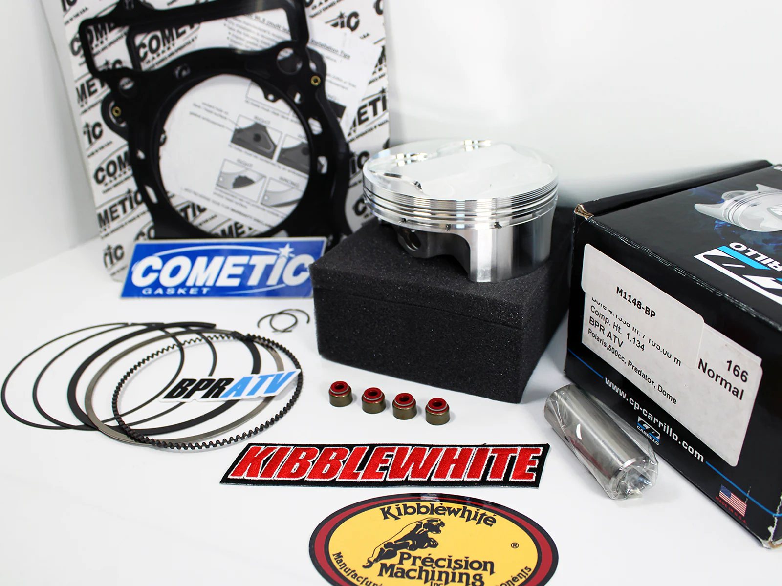 Polaris Predator Outlaw 500 105mm CP Piston Cometic Gasket Kit Kibblewhite Seals - Image 7