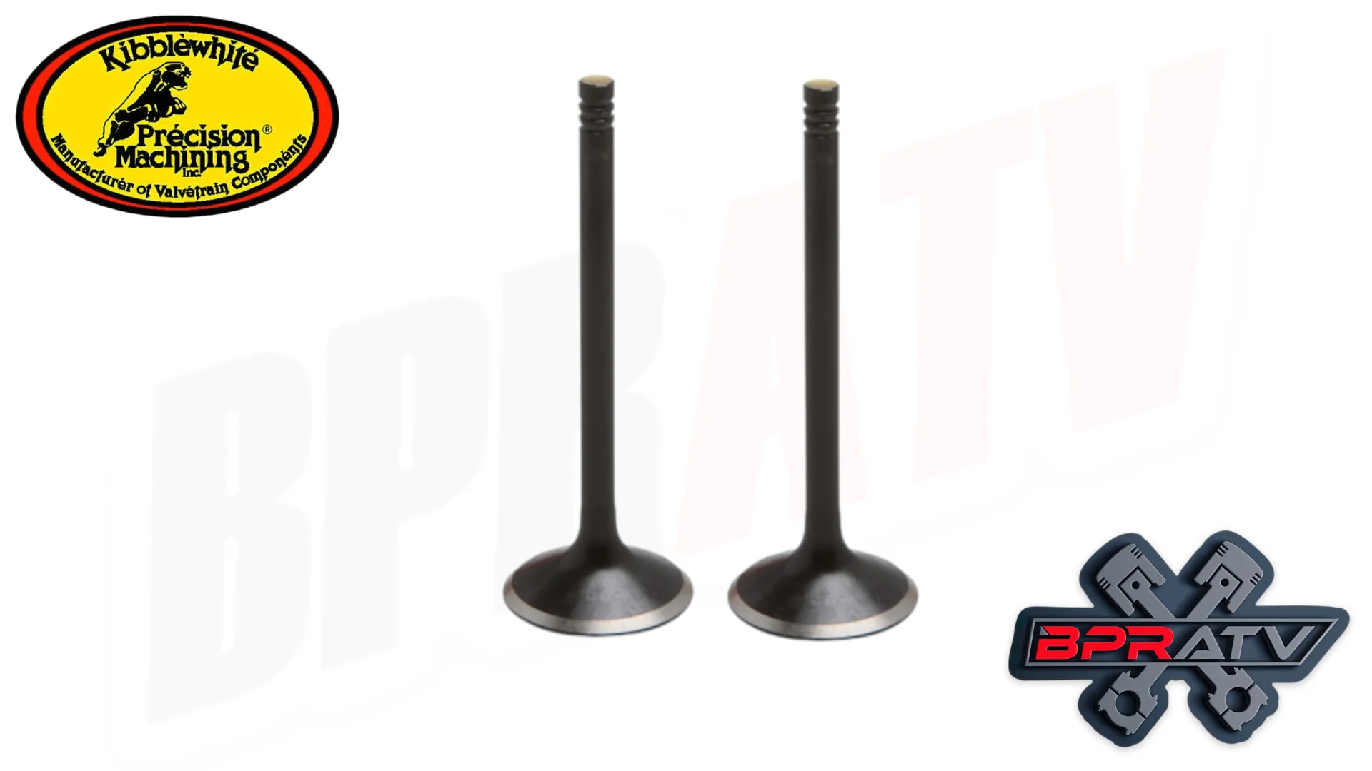Polaris Predator Outlaw 500 Kibblewhite Head Fix EXHAUST Valves & Seals Pair Set - Image 2