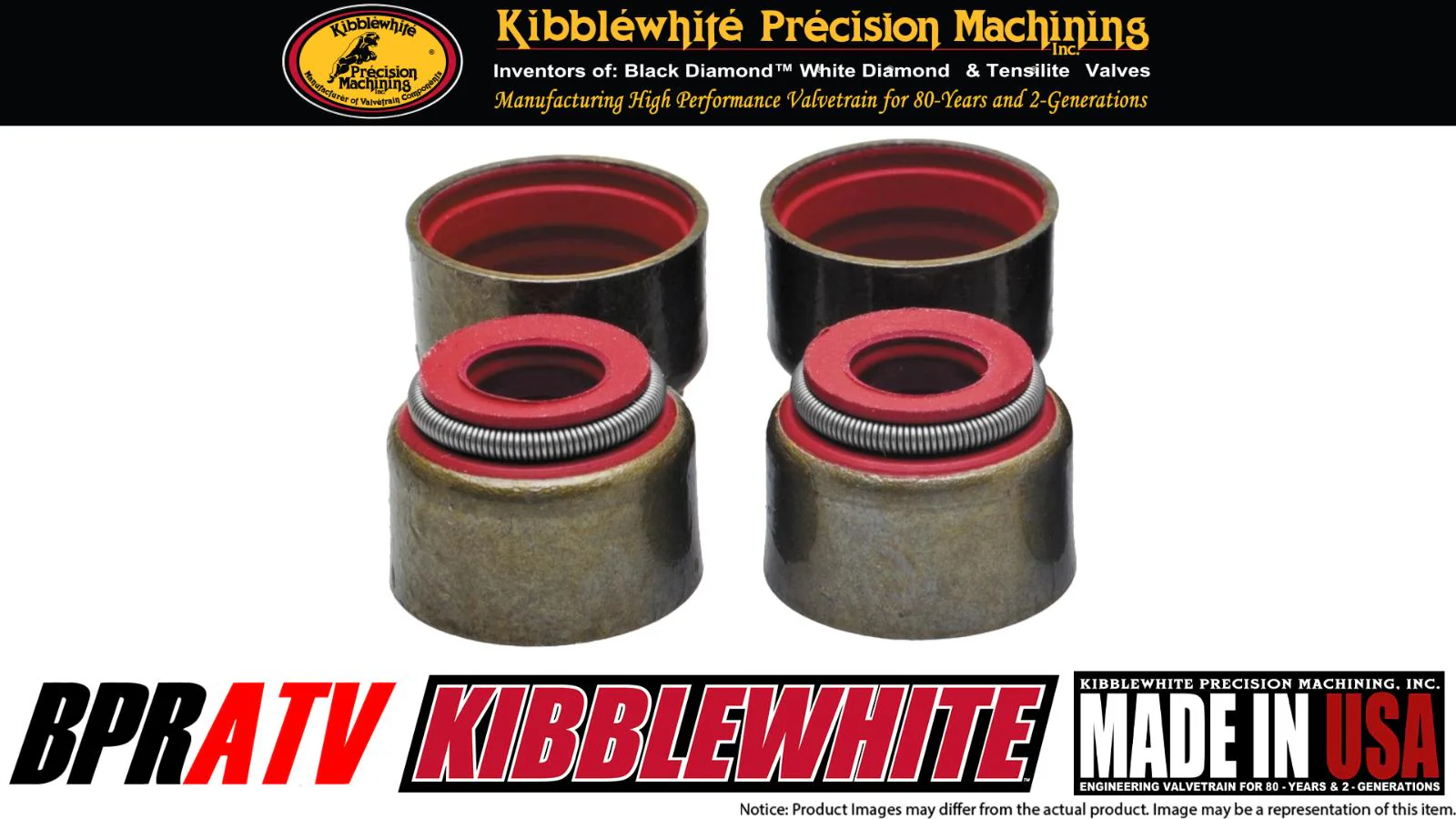 Polaris Predator Outlaw 500 Kibblewhite Head Fix INTAKE Valves & Seals Pair Set - Image 14