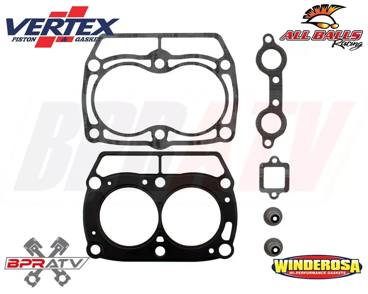 Polaris Ranger RZR Sportsman 800 Top End Rebuild Kit Cylinder Piston Gaskets Kit - Image 13