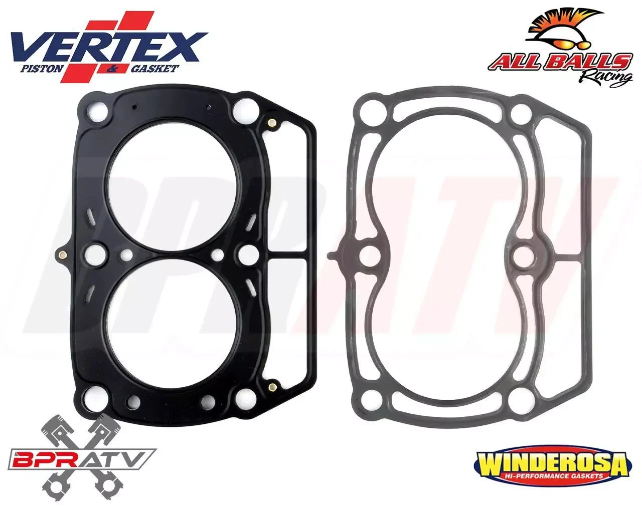 Polaris Ranger RZR Sportsman 800 Top End Rebuild Kit Cylinder Piston Gaskets Kit - Image 14