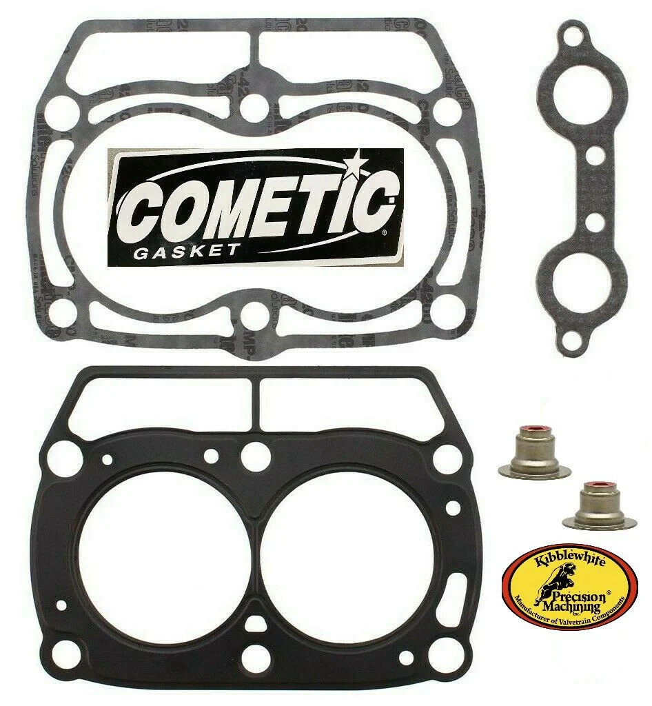 Polaris Ranger RZR800 Cometic Top End Gasket Kit MLS Kibblewhite Red Viton Seals - Image 16