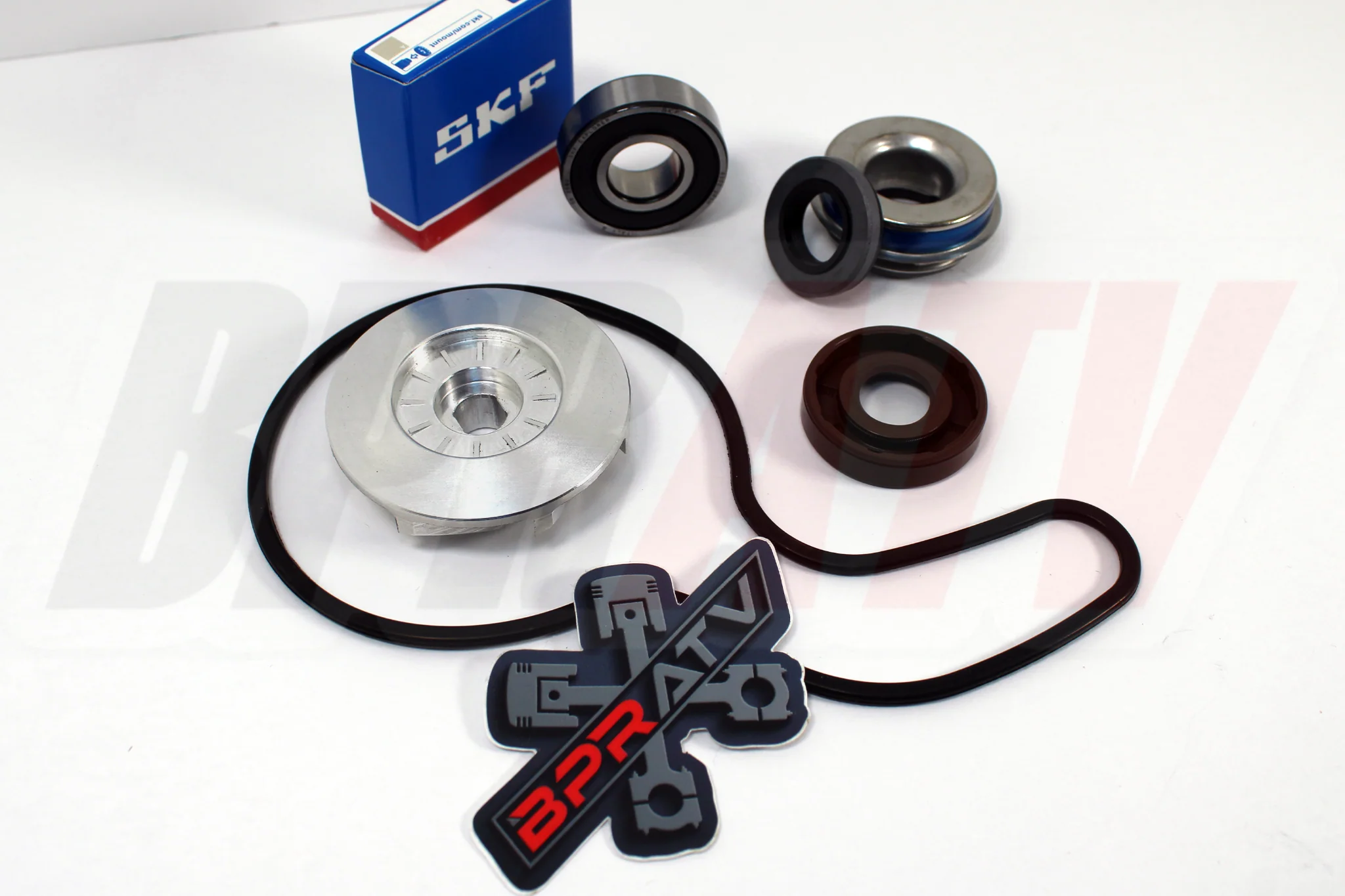 Polaris Ranger XP 800 Water Pump OEM Upgrade Rebuild Kit SKF + BILLET IMPELLER - Image 8