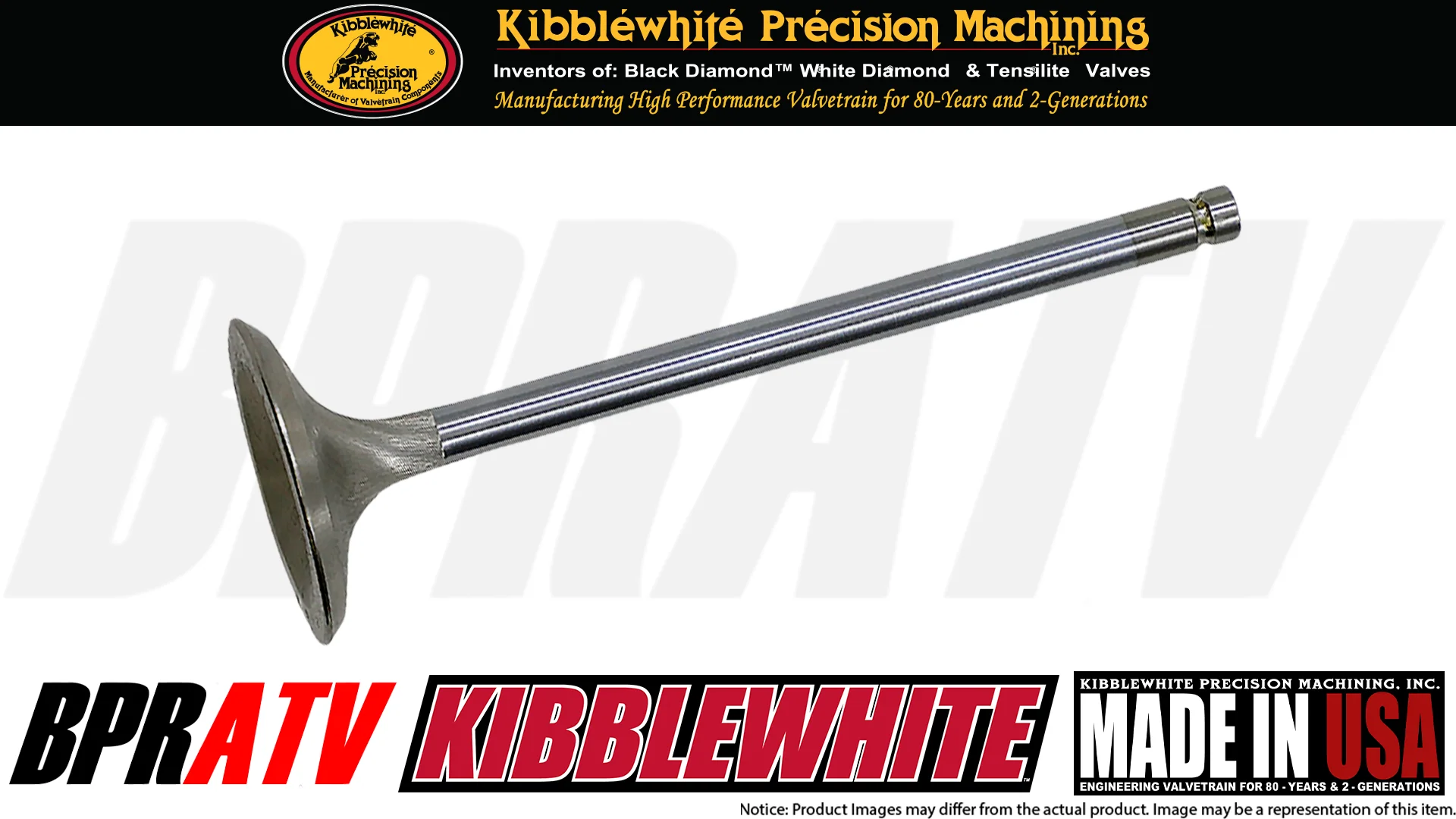 Polaris RZR 1000 (XP/Trail S) XP Turbo Kibblewhite Precision Valve Kit RED Seals - Image 8