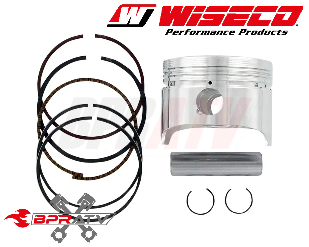 Polaris RZR 170 Top End Rebuild Kit 62mm Wiseco Piston Bronco Valves Cometic Kit - Image 6