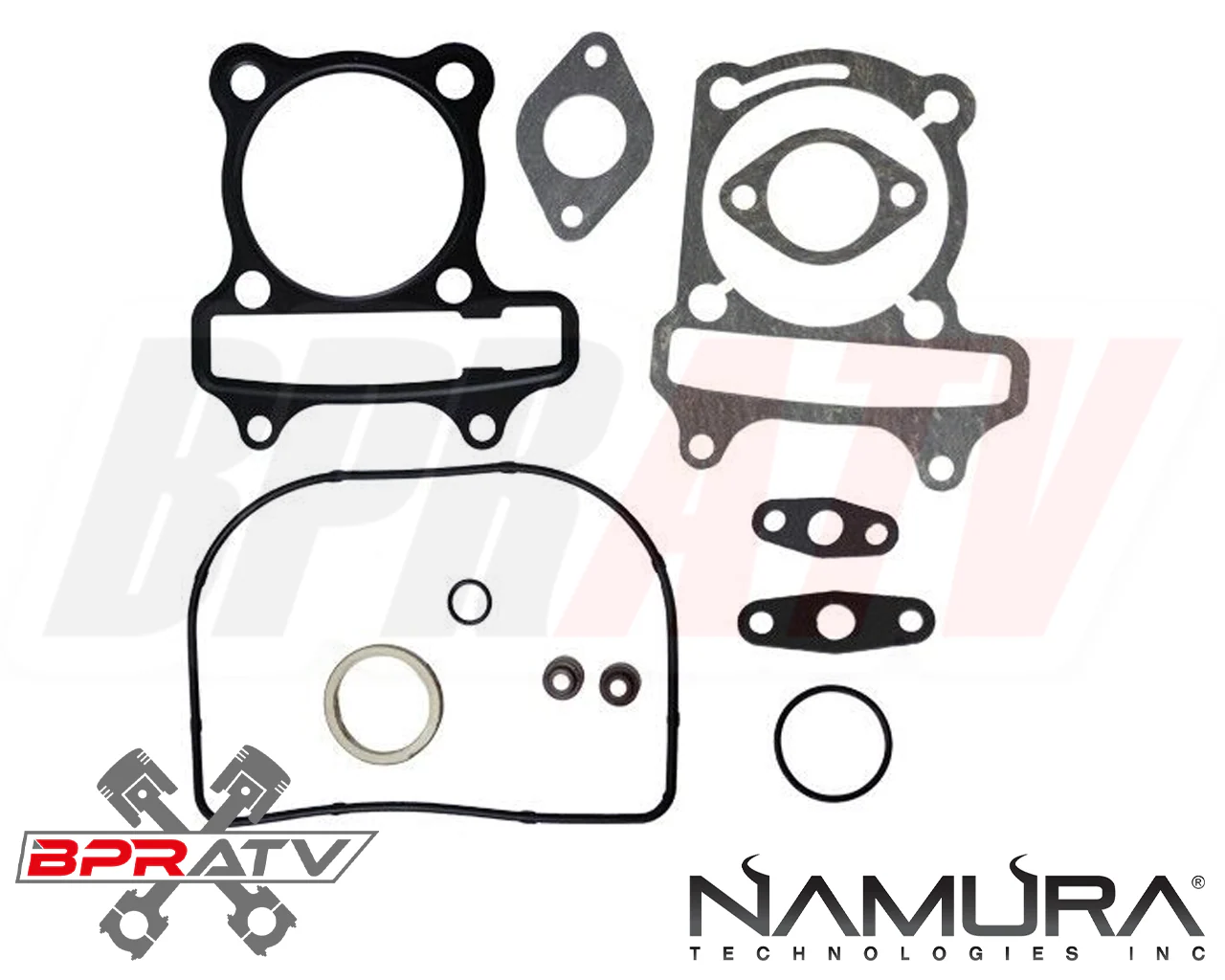 Polaris RZR 170 Top End Rebuild Kit Wiseco Piston Bronco Valves & Namura Gaskets - Image 10