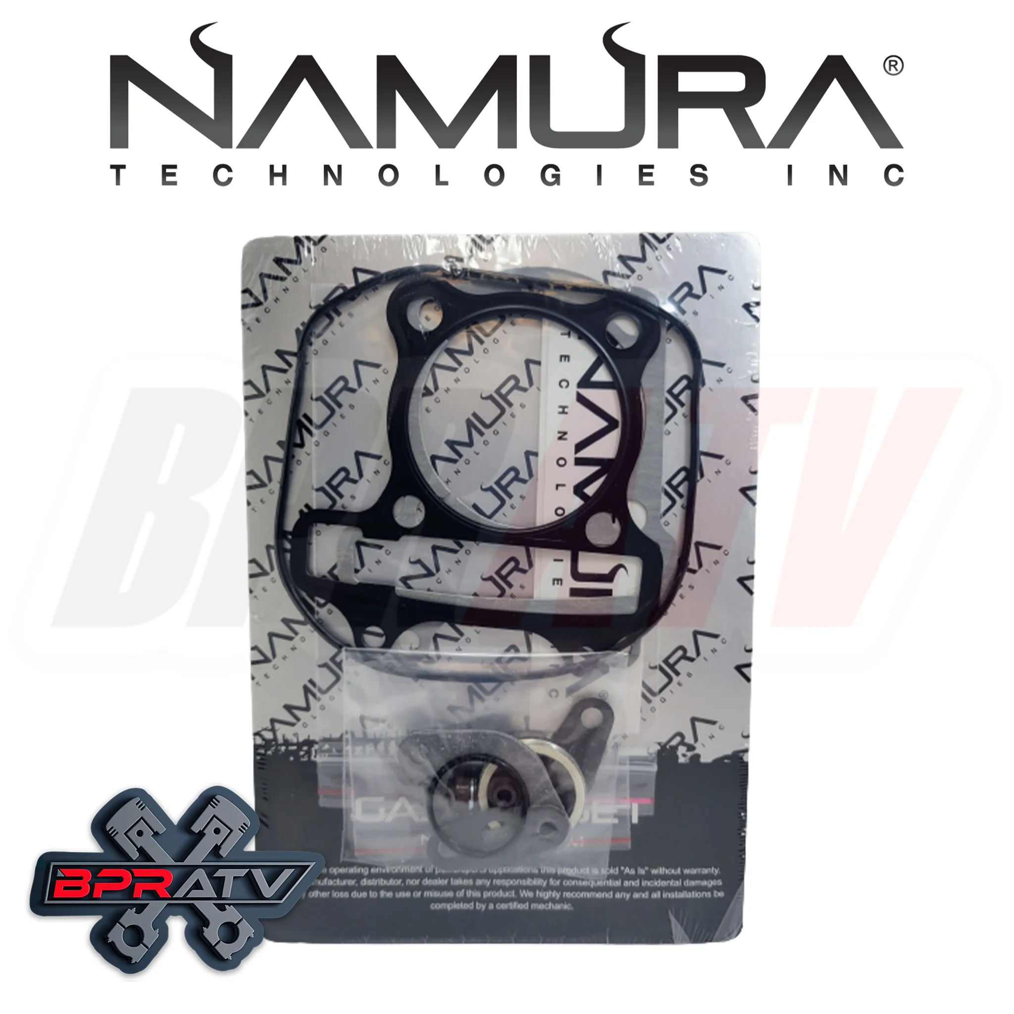 Polaris RZR 170 Top End Rebuild Kit Wiseco Piston Bronco Valves & Namura Gaskets - Image 9