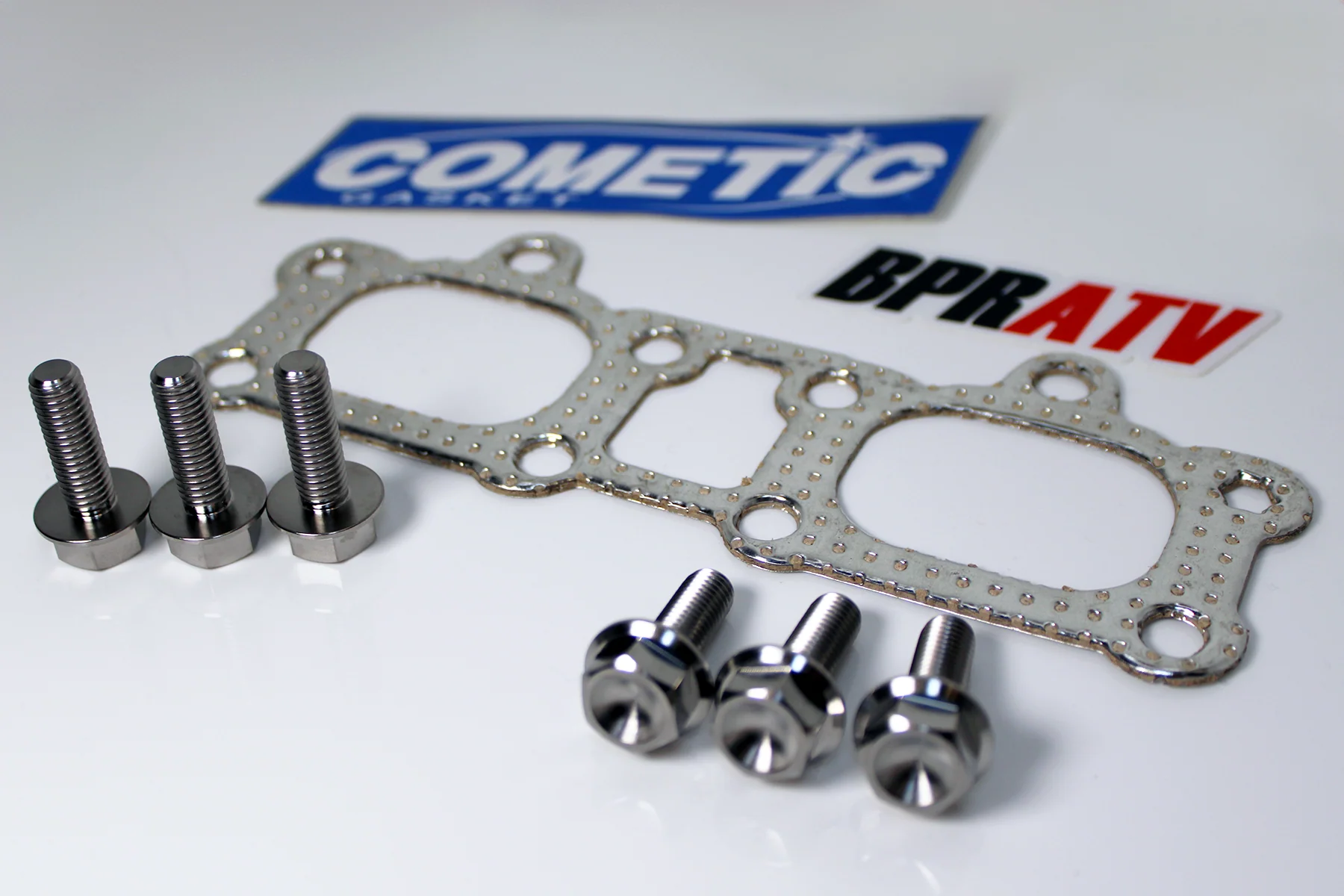 Polaris RZR Ranger XP 900 1000 Turbo UTV Exhaust Manifold Gasket & Bolts 3610184 - Image 9