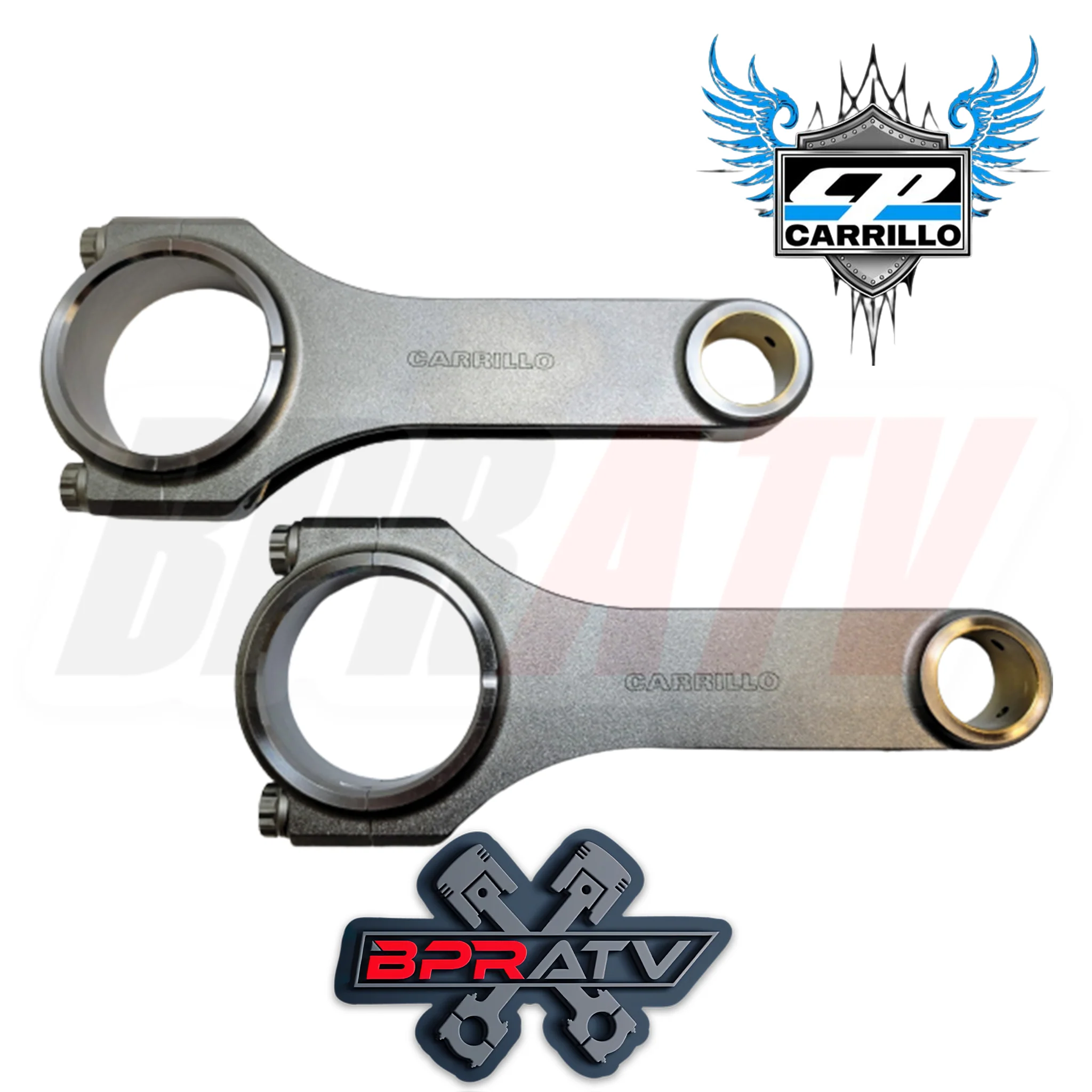 Polaris RZR XP 4 900 XP900 93mm 11.5:1 CP Carrillo Piston Set Connecting Rod Kit - Image 7