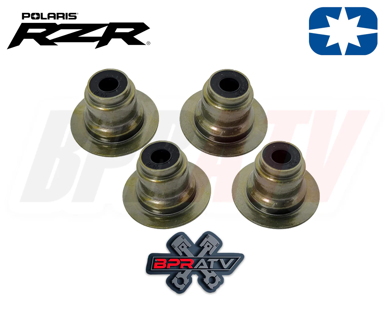 Polaris RZR XP 4 Turbo Pro S 4 Viton Head Fix Valve Stem Seals OEM Replacement 8 - Image 10